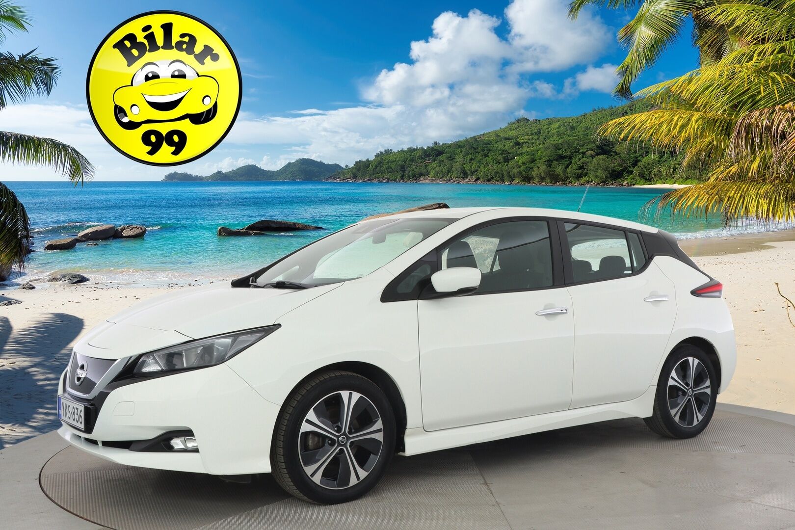 Nissan Leaf 2019 Acenta 40 kWh - *Adapt. Vakkari / BLIS / Kessy / P. Kamera / Lämpöpumppu /  Navi / Digimittaristo*