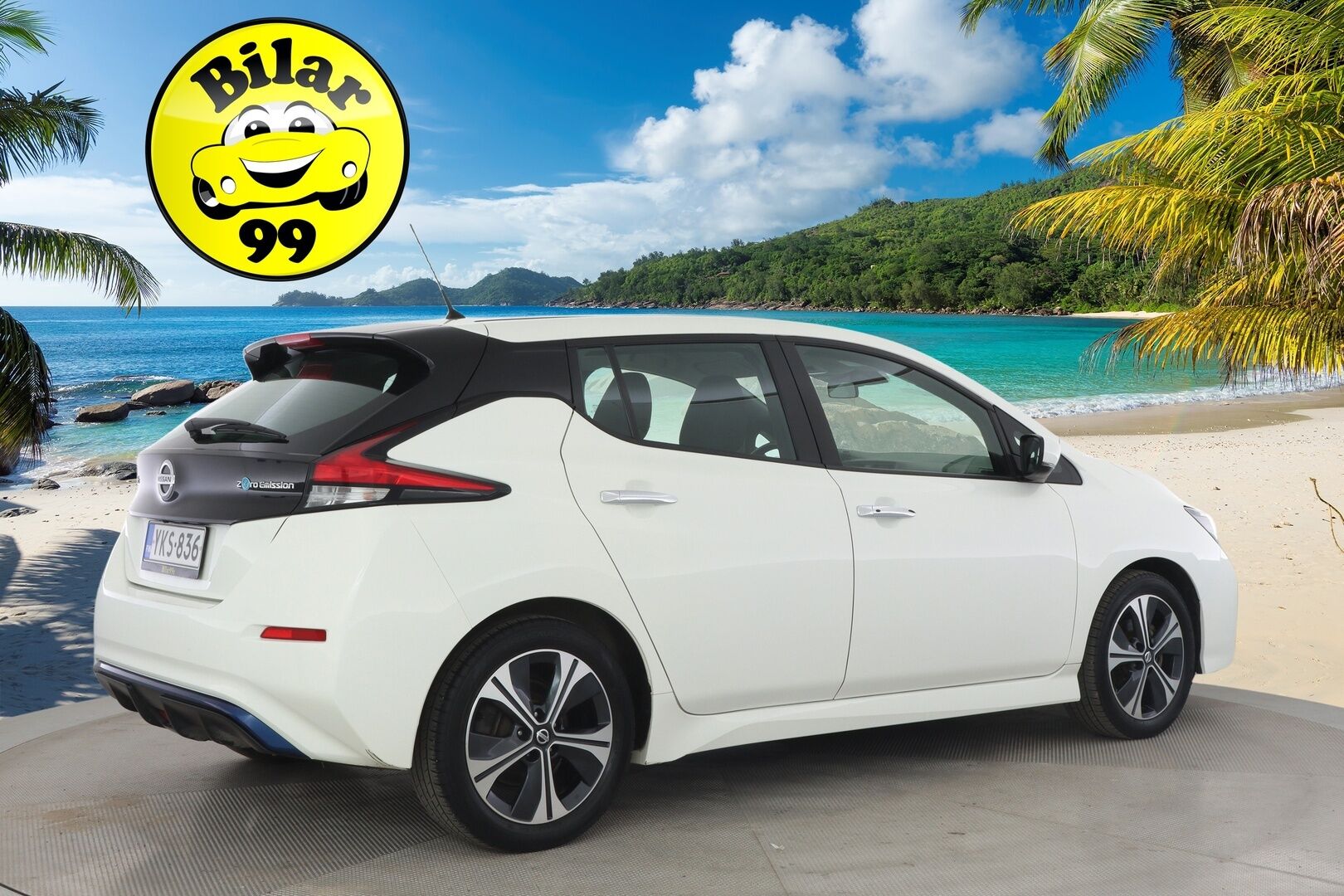 Nissan Leaf 2019 Acenta 40 kWh - *Adapt. Vakkari / BLIS / Kessy / P. Kamera / Lämpöpumppu /  Navi / Digimittaristo*
