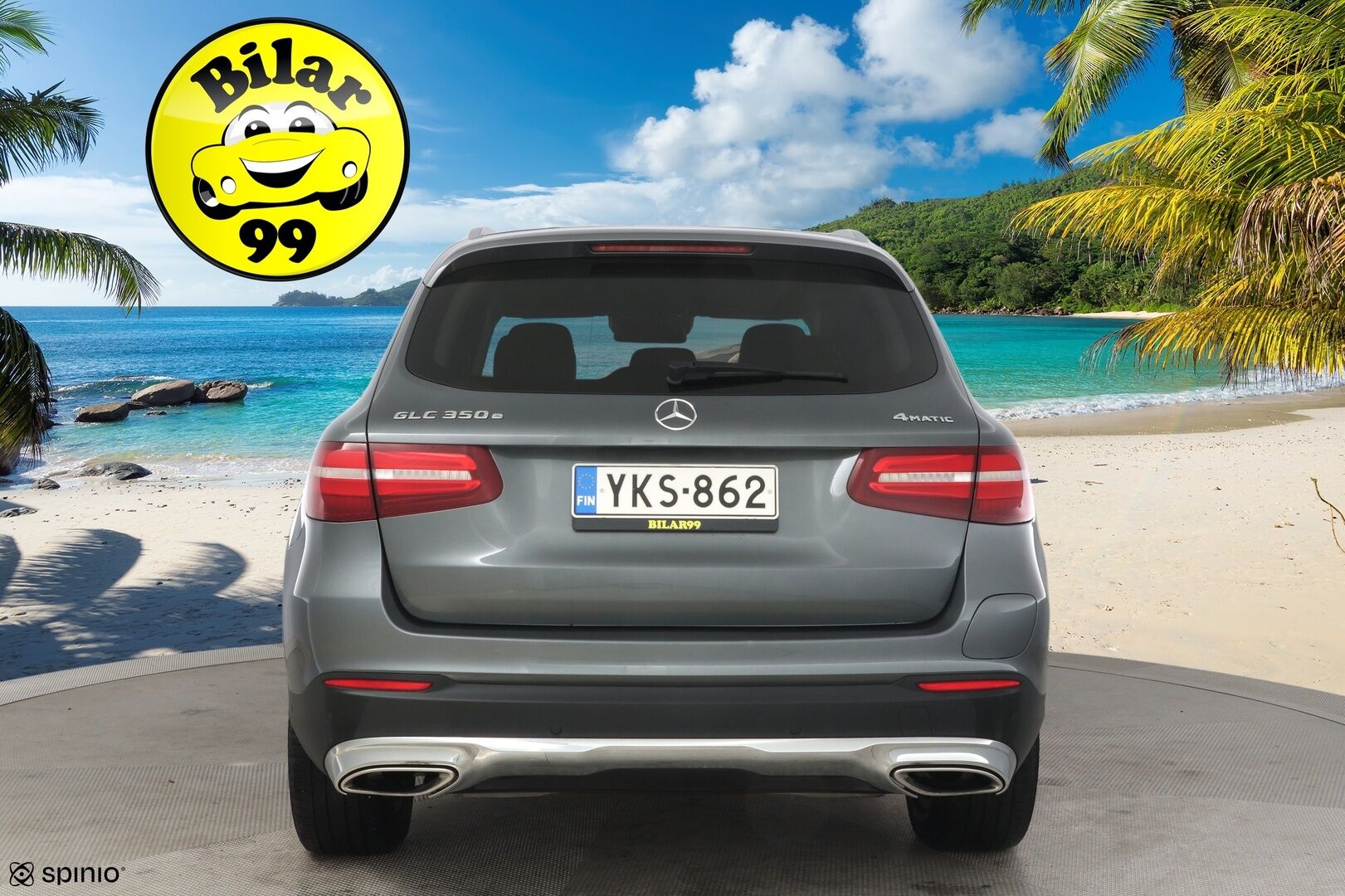 MERCEDES-BENZ GLC 2017 350 e 4Matic A Premium Business *Distronic / ILS LED-ajovalot / Muistipenkit / 360-kamera* - *Kattava huoltohistoria / 2x renkaat & vanteet / Nahkasisusta / Sähkösäätöinen ohjauspyörä*