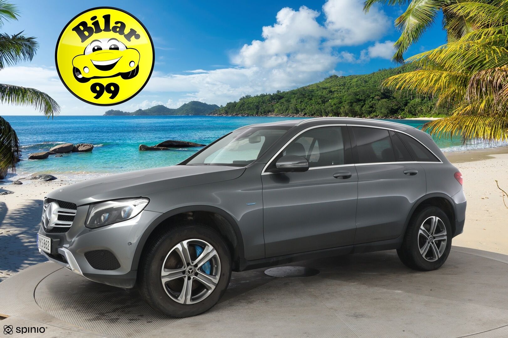 MERCEDES-BENZ GLC 2017 350 e 4Matic A Premium Business *Distronic / ILS LED-ajovalot / Muistipenkit / 360-kamera* - *Kattava huoltohistoria / 2x renkaat & vanteet / Nahkasisusta / Sähkösäätöinen ohjauspyörä*