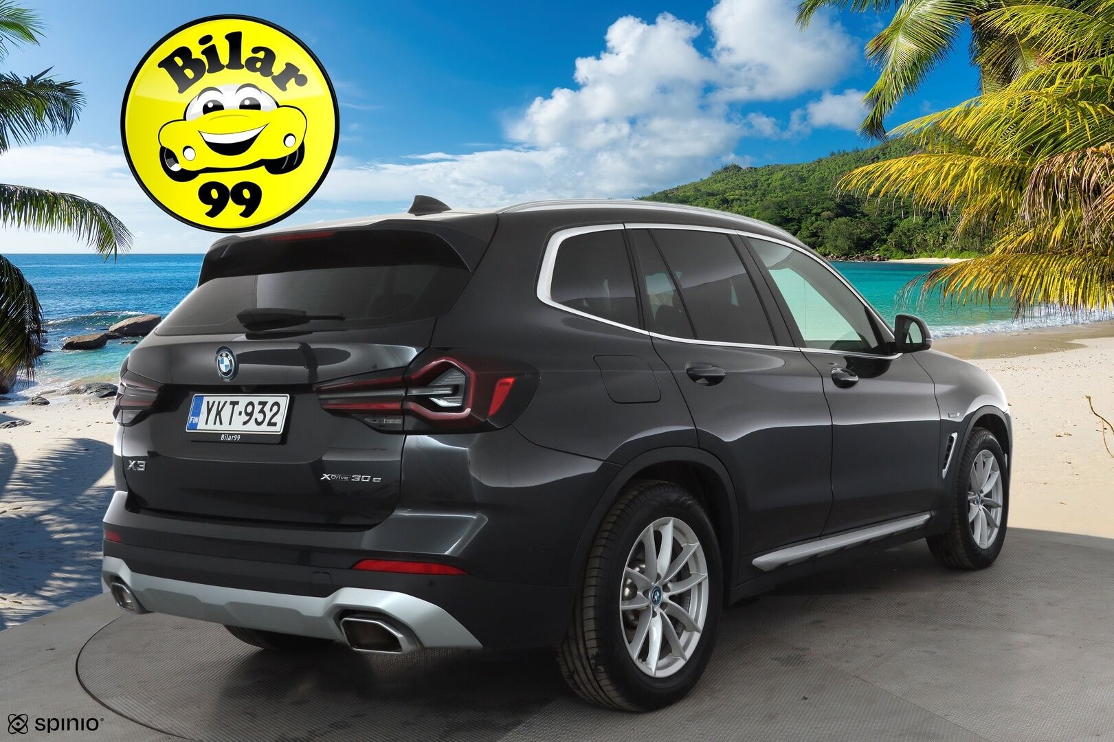 BMW X3 2022 G01 xDrive 30e A Charged Edition *Konjakkinahat / Urheiluistuimet / P-Kamera / Panorama / Suomi-auto / Hifit * - 1-omisteinen / Kahdet renkaat aluvantein