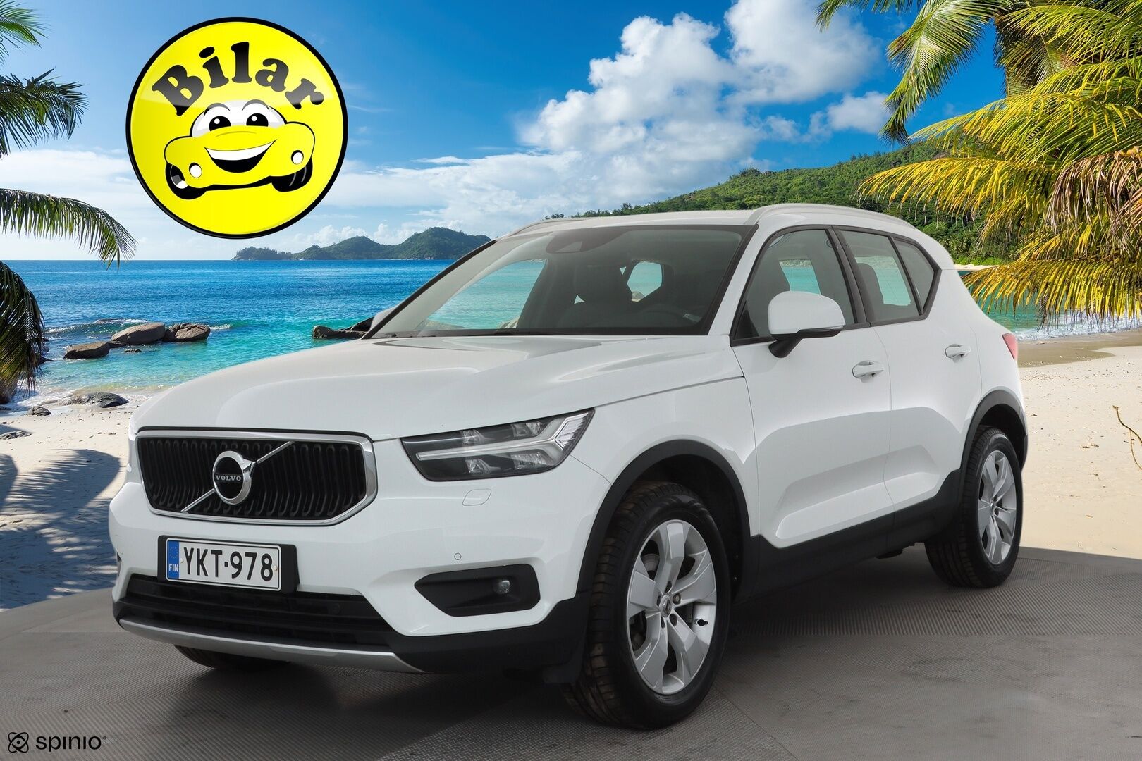 Volvo XC40 2022 T2 Business Edition aut - Suomi-auto | 1-omistaja | Kahdet renkaat aluvantein | ACC | Webasto | Peruutuskamera | Nahkaverhoilu | Sporttipenkit | Navigointi