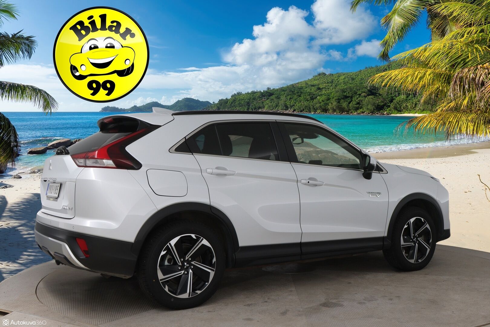 Mitsubishi ECLIPSE CROSS 2022 2.4 PHEV Invite plus 4WD / P. Kamera / LED- Ajovalot / Vakkari - 1. Om - Suomi-auto / Merkkiliikkeen huoltohistoria 