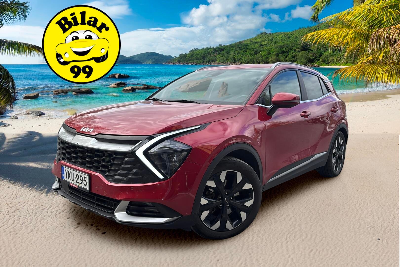 Kia Sportage 2022 1,6 T-GDI AWD Plug-in Hybrid EX AT 265hv * Pilotti /  Adapt. LED / Sähköpenkit / P. kamera / Vetokoukku / Keyless GO / Navi / Ratinlämmitin* - 3,99 % KORKOTARJOUS TÄHÄN AUTOON - 1 Omisteinen Suomi-auto! Juuri huollettu! Merkkilikkeen täydellinen huoltohistoria!