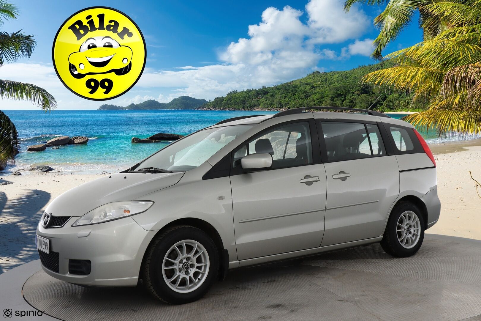 Mazda 5 2006 MPV 2,0 Elegance 5MT 5d H29 - YritysOutlet - myydään vain yrityksille!! - *Koukku / Lohkolämmitin sisäpistokkeella*