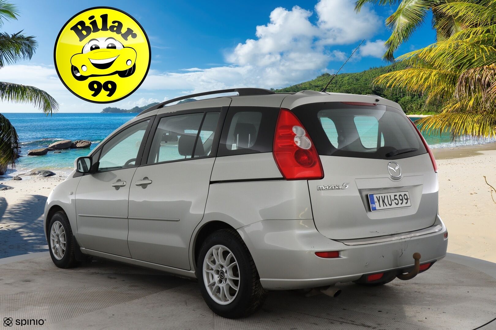 Mazda 5 2006 MPV 2,0 Elegance 5MT 5d H29 - YritysOutlet - myydään vain yrityksille!! - *Koukku / Lohkolämmitin sisäpistokkeella*