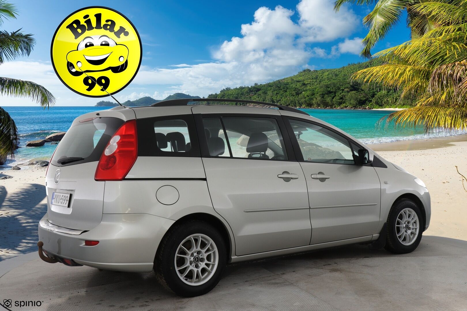 Mazda 5 2006 MPV 2,0 Elegance 5MT 5d H29 - YritysOutlet - myydään vain yrityksille!! - *Koukku / Lohkolämmitin sisäpistokkeella*