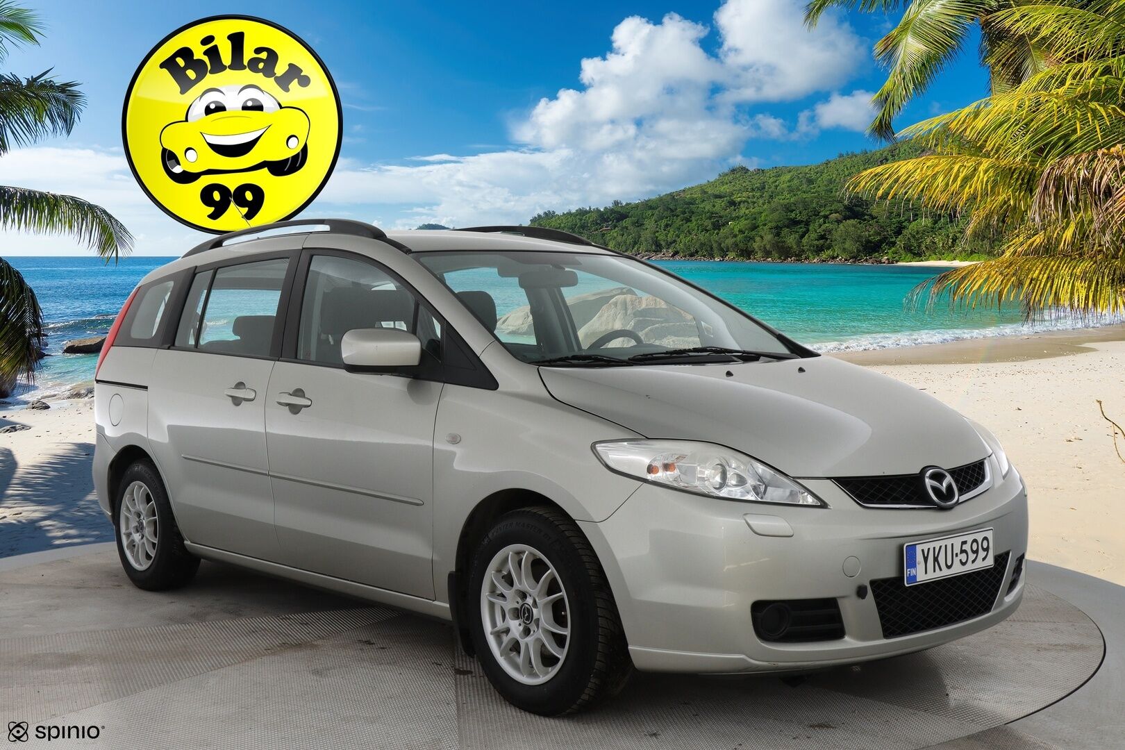 Mazda 5 2006 MPV 2,0 Elegance 5MT 5d H29 - YritysOutlet - myydään vain yrityksille!! - *Koukku / Lohkolämmitin sisäpistokkeella*