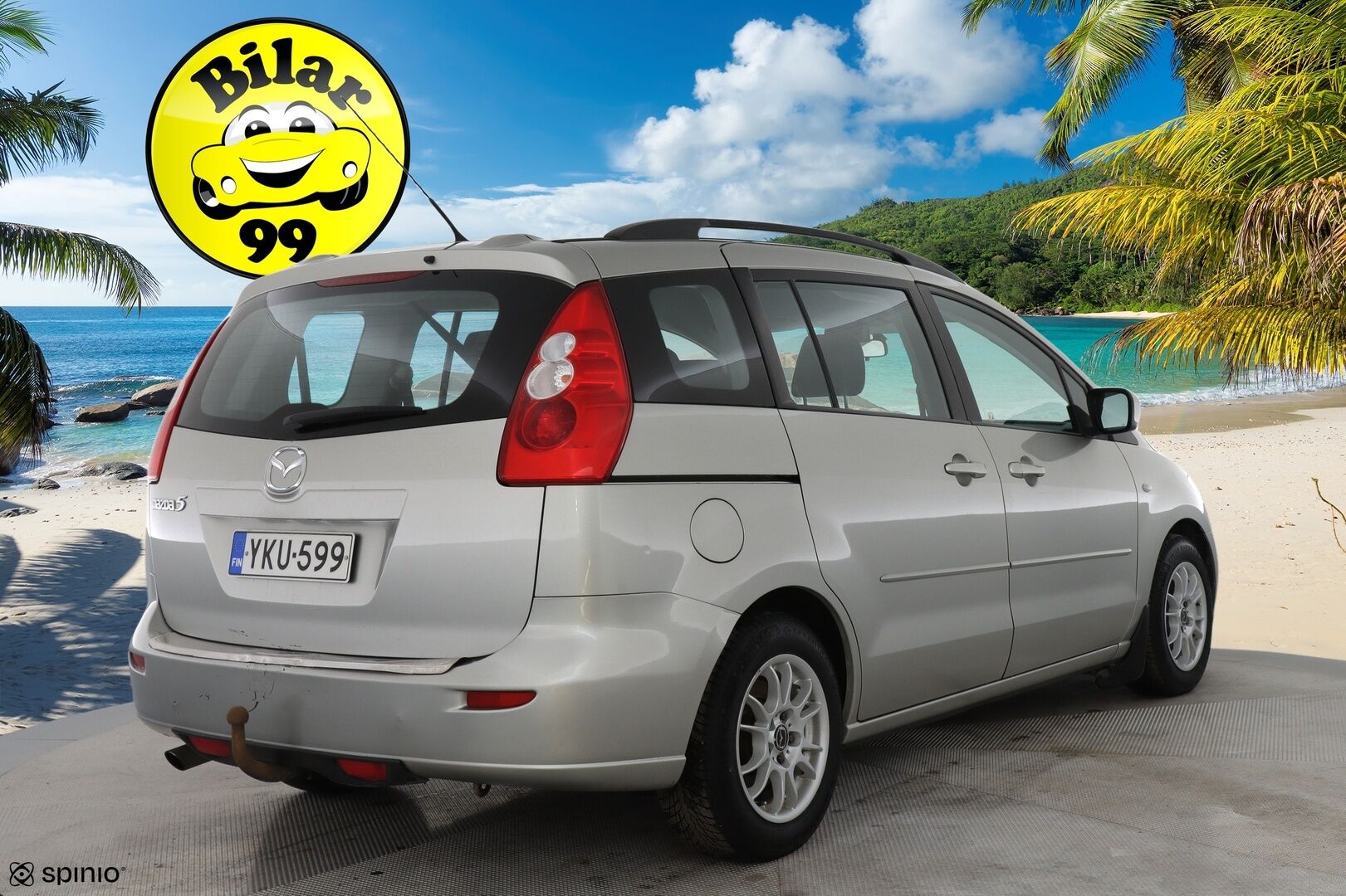 Mazda 5 2006 MPV 2,0 Elegance 5MT 5d H29 - YritysOutlet - myydään vain yrityksille!! - *Koukku / Lohkolämmitin sisäpistokkeella*