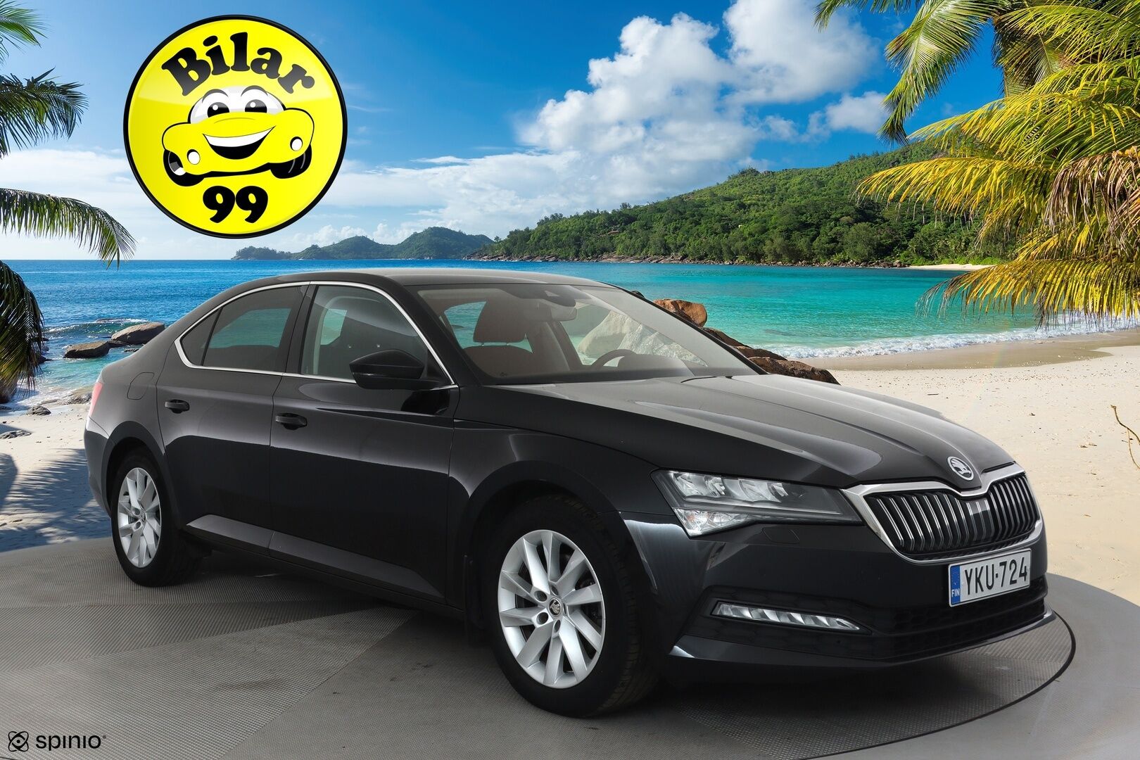 Skoda Superb 2022 2.0 TDI 150 Ambition BusinessLine DSG Aut. **Webasto / LED / Digimittaristo / Koukku / Vakkari / P.kamera** - 1-om Suomi-auto / Kahdet Renkaat / Merkkihuollettu!