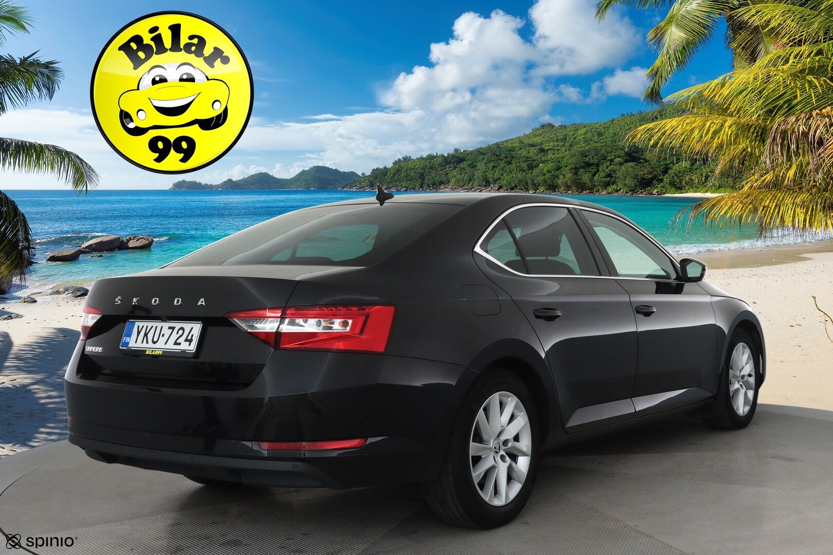 Skoda Superb 2022 2.0 TDI 150 Ambition BusinessLine DSG Aut. **Webasto / LED / Digimittaristo / Koukku / Vakkari / P.kamera** - 1-om Suomi-auto / Kahdet Renkaat / Merkkihuollettu!