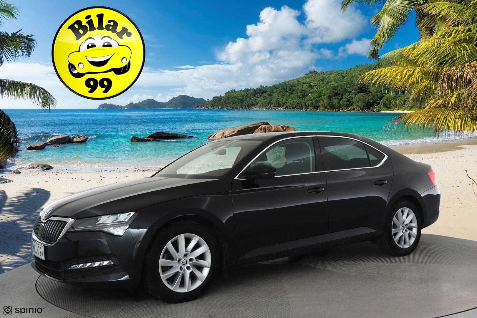 Skoda Superb 2022 2.0 TDI 150 Ambition BusinessLine DSG Aut. **Webasto / LED / Digimittaristo / Koukku / Vakkari / P.kamera** - 1-om Suomi-auto / Kahdet Renkaat / Merkkihuollettu!