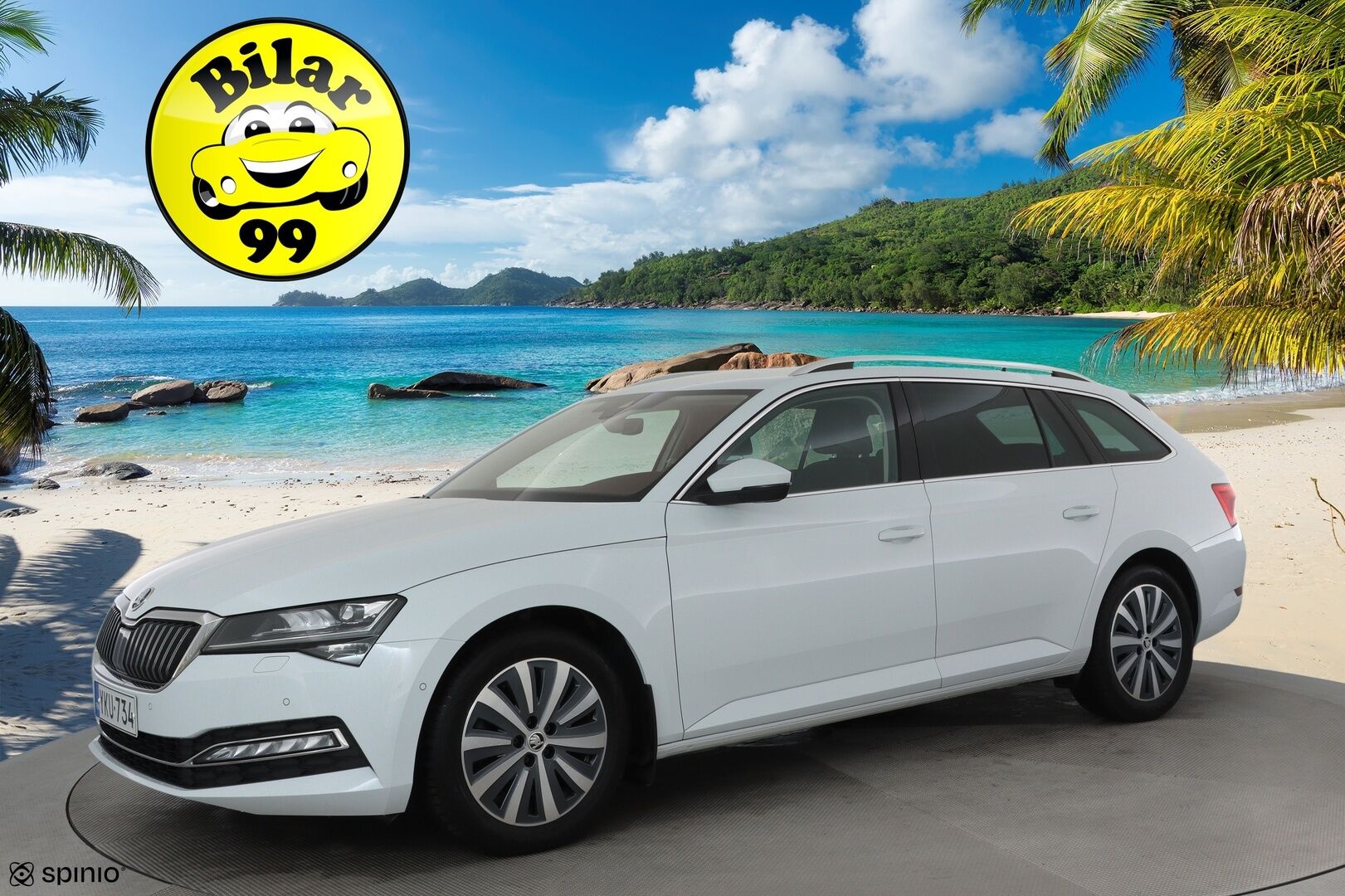 Skoda Superb 2022 Combi 2.0 TDI 150 Style DSG **ACC / Webasto / Koukku / Navi / Matrix LED / Muistipenkit / Nahka-Alcantara** - 1.Om Suomi-auto / Kahdet renkaat aluvanteilla / Merkkihuollettu