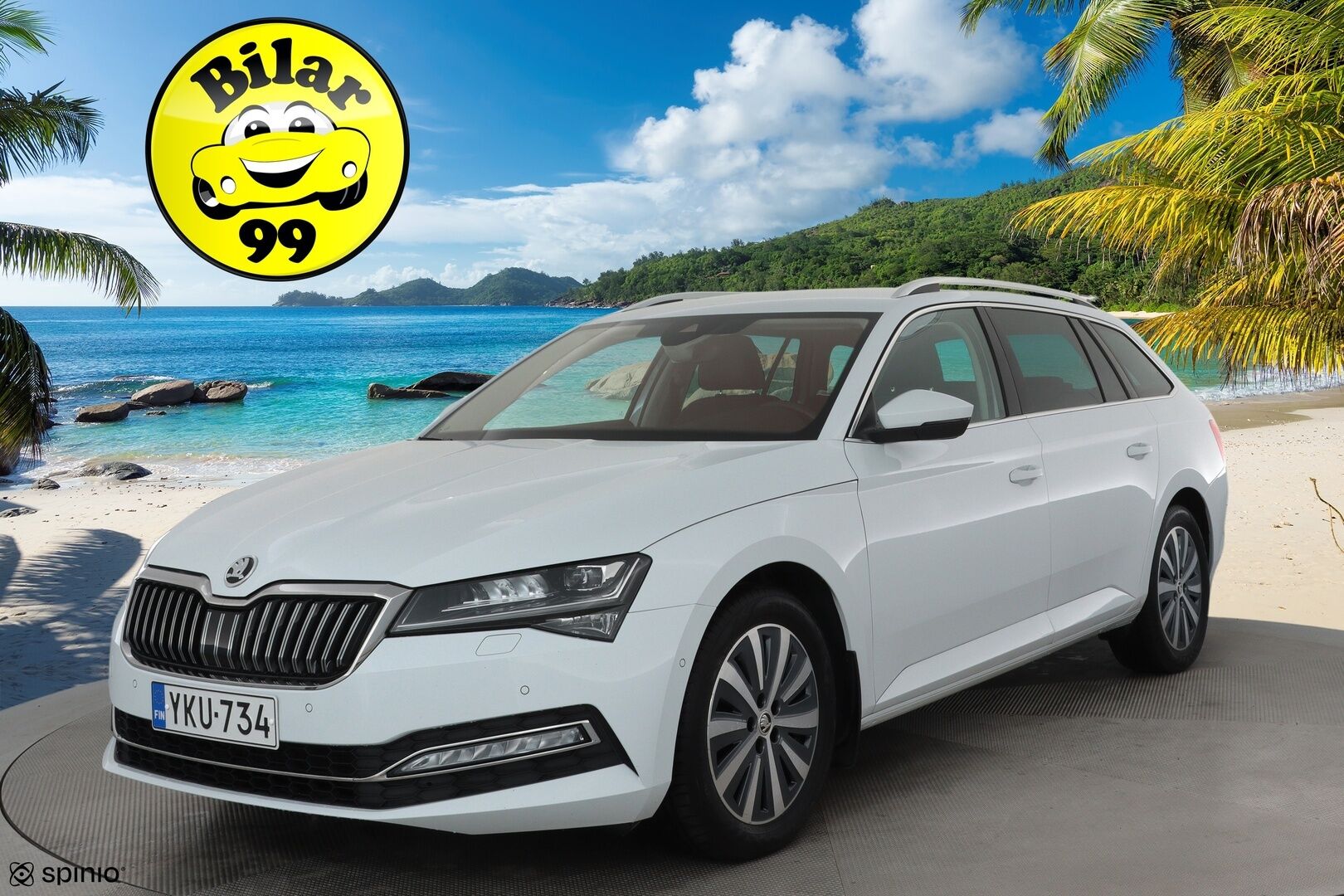 Skoda Superb 2022 Combi 2.0 TDI 150 Style DSG **ACC / Webasto / Koukku / Navi / Matrix LED / Muistipenkit / Nahka-Alcantara** - 1.Om Suomi-auto / Kahdet renkaat aluvanteilla / Merkkihuollettu