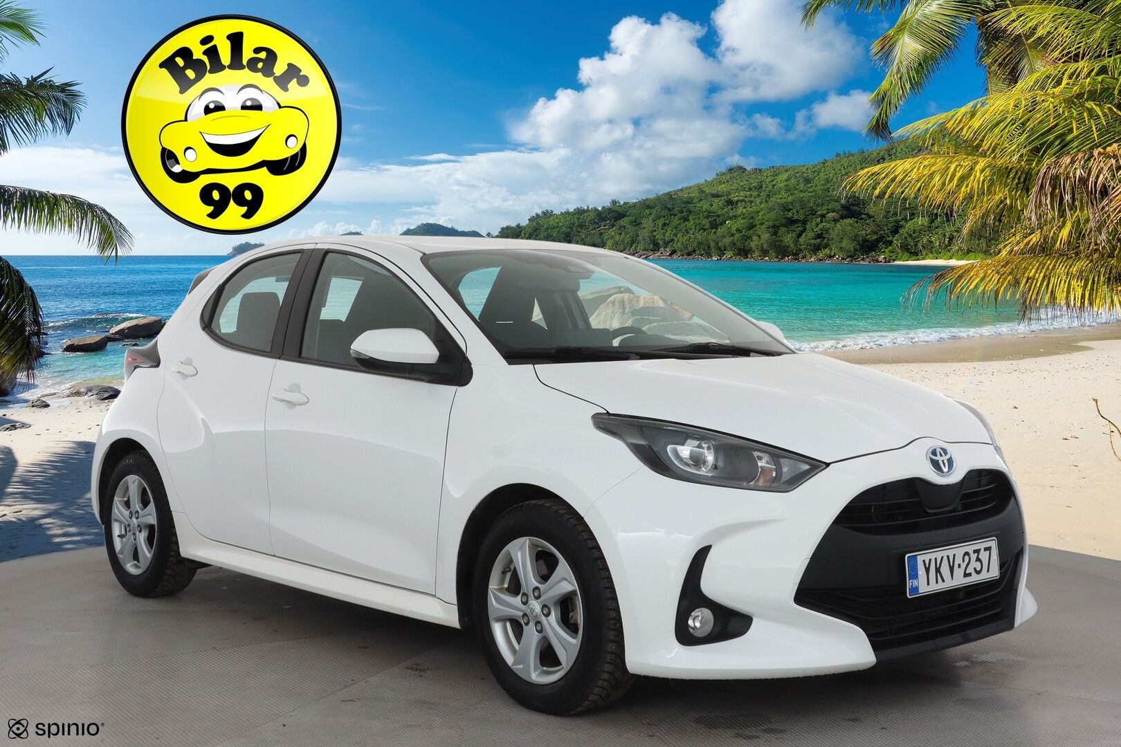 Toyota Yaris 2022 1,5 Hybrid Active * ACC / Kaistavahti / Navi / P.Kamera / Apple&Android / Keyless / Ratinlämmitin / 2x Renkaat / ALV * - Suomi-auto / Merkkihuollettu - HULLUT AVAJAISHULINAT KORKOTARJOUS 3,29 %