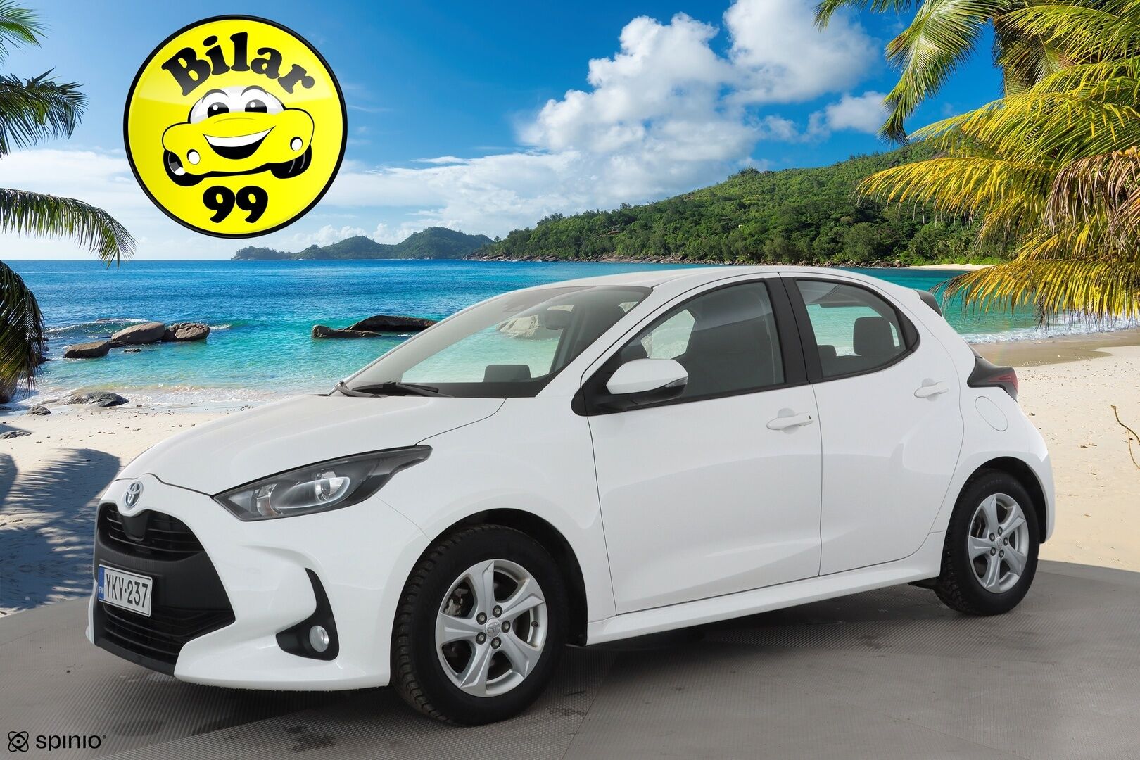 Toyota Yaris 2022 1,5 Hybrid Active * ACC / Kaistavahti / Navi / P.Kamera / Apple&Android / Keyless / Ratinlämmitin / 2x Renkaat / ALV * - Suomi-auto / Merkkihuollettu - HULLUT AVAJAISHULINAT KORKOTARJOUS 3,29 %