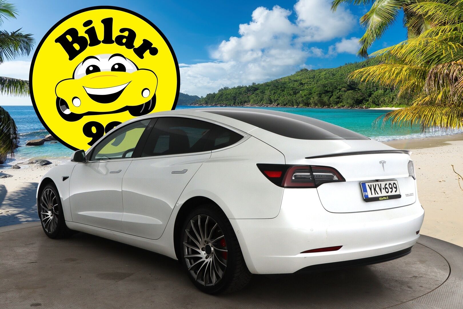 Tesla Model 3 2020 Performance Dual Motor AWD * FSD / Premium Audio / Lasikatto * - Täysin itsenäinen ajo FSD / Kahdet renkaat