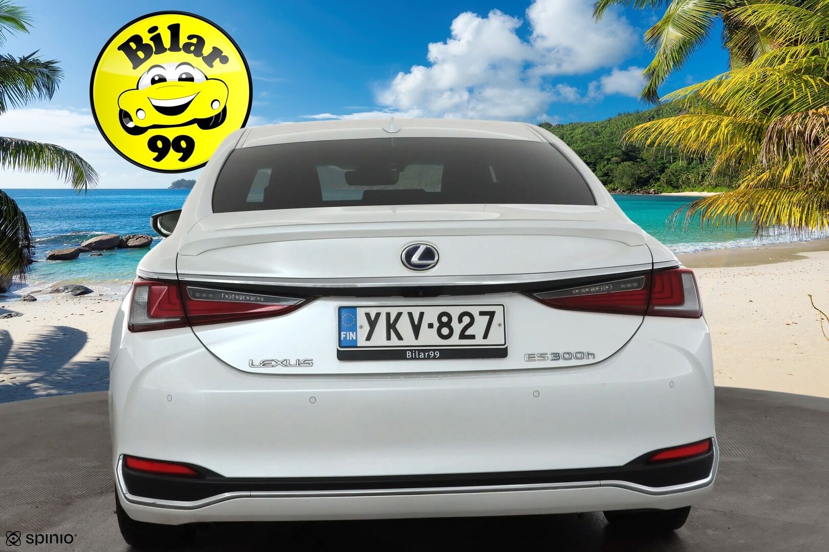 Lexus ES 2022 300h Business Edition * ACC / P.kamera / Lasikattoluukku / Ruskeat nahat / Sähköpenkit / Navi / LED / Keyless * - Suomi-auto / Kahdet renkaat aluvanteilla / Merkkihuollettu