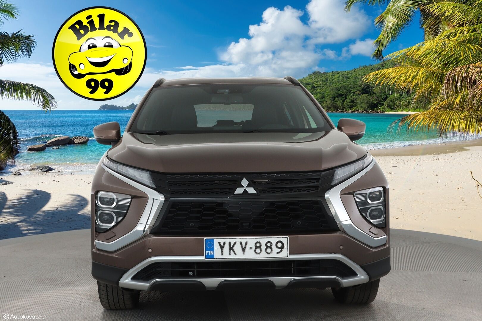 Mitsubishi Eclipse Cross 2022 2.4 PHEV Invite 4WD **1-om Suomi-auto / Merkkihuollettu / P.kamera / Keyless / Kaistavahti / LED valot**