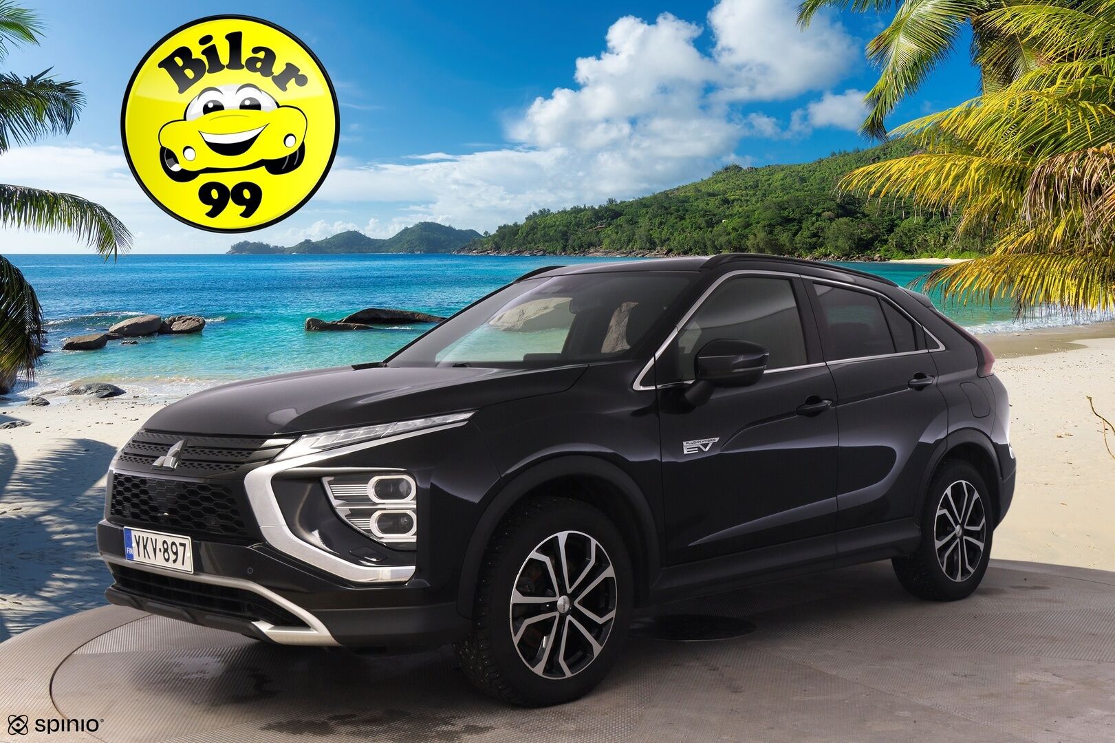 Mitsubishi Eclipse 2022 Mitsubishi Eclipse Cross 2.4 PHEV Inform 4WD *Akkukäyttöinen lisälämmitin / P.Kamera / Koukku / LED* - *Merkkihuollettu / Kaukovaloautomatiikka*