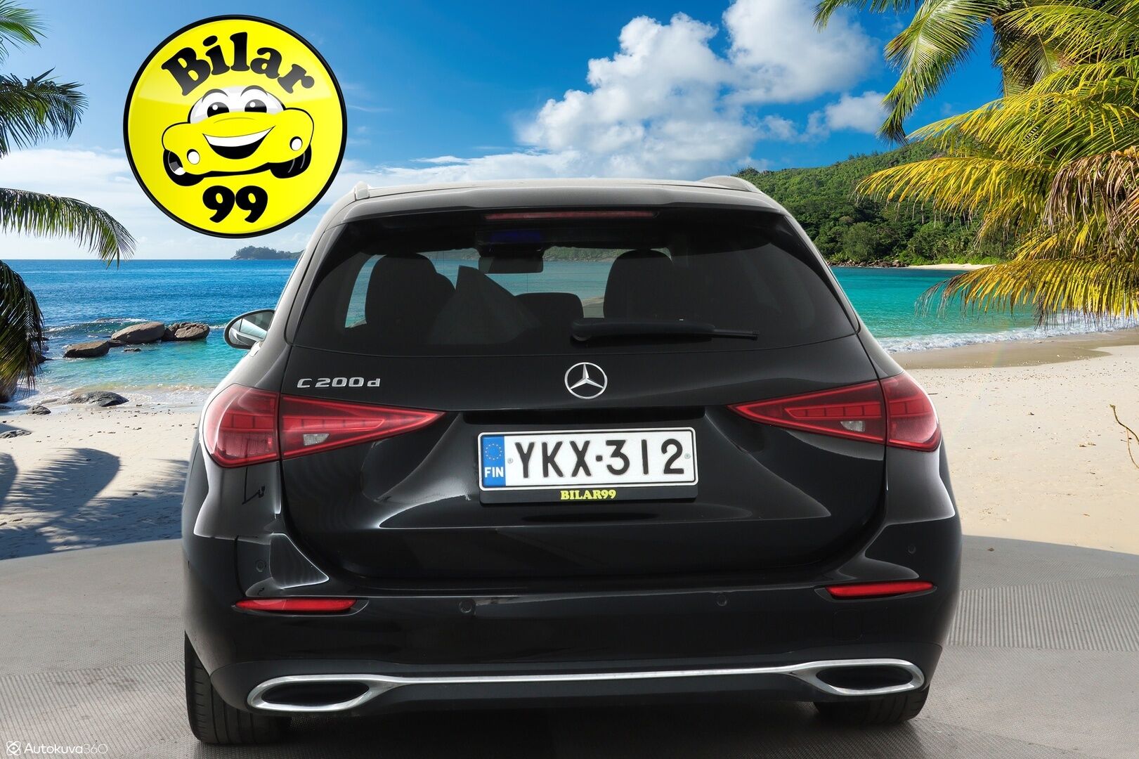 Mercedes-Benz C 2022 200 d T A Business **LED-High Performance / P.Kamera / Sporttipenkit / Kaistavahti / Puolinahkasisusta** - 1.Om Suomi-auto / 2x Renkaat