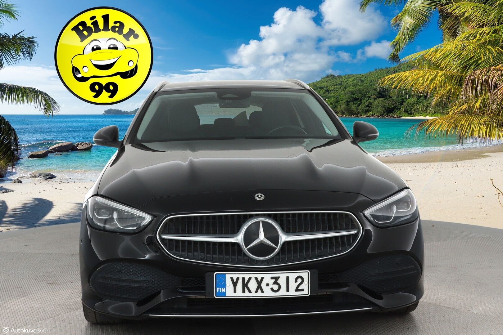 Mercedes-Benz C 2022 200 d T A Business **LED-High Performance / P.Kamera / Sporttipenkit / Kaistavahti / Puolinahkasisusta** - 1.Om Suomi-auto / 2x Renkaat