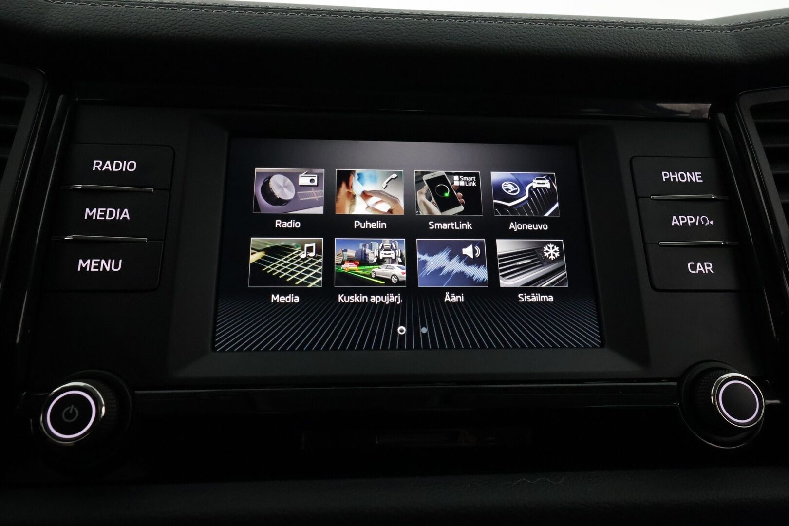 Skoda Kodiaq 2022 2.0 TDI 150 Active DSG Aut. - Suomen edullisin FACELIFT / 1-om. Suomi-auto / Webasto / Koukku / Vakkari / Tutkat / LED-valot / Apple&Android / 2x renkaat