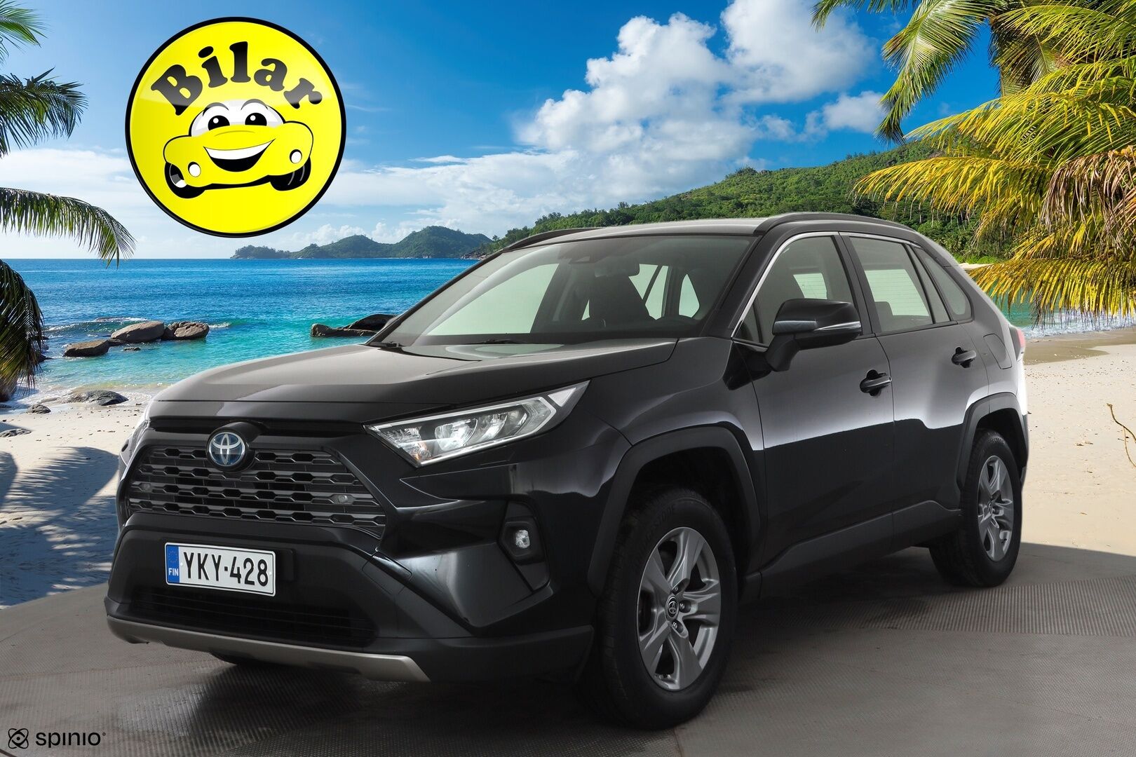 Toyota RAV4 2022 2,5 Hybrid Plus Edition - | 1-om suomiauto | Webasto | ACC | P.kamera ja tutkat | Navi | LED | LTA | Keyless | Lämm. ratti | Lämm. tuulilasi | Merkkihuollot | 2x renkaat aluin |