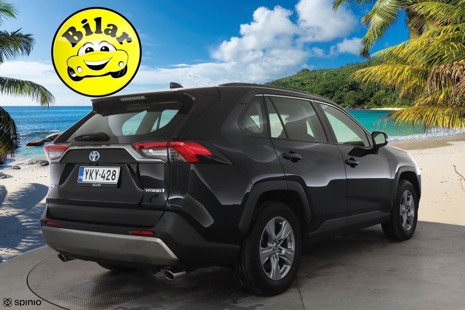 Toyota RAV4 2022 2,5 Hybrid Plus Edition - | 1-om suomiauto | Webasto | ACC | P.kamera ja tutkat | Navi | LED | LTA | Keyless | Lämm. ratti | Lämm. tuulilasi | Merkkihuollot | 2x renkaat aluin |