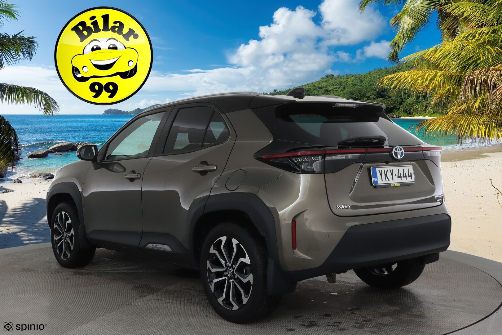 Toyota Yaris Cross 2022 1,5 Hybrid AWD-i Intense *ACC / P.kamera / Navi / LED / KeylessGo / Apple&Android* - Suomi-auto / Kahdet renkaat aluvanteilla / Merkkihuollettu