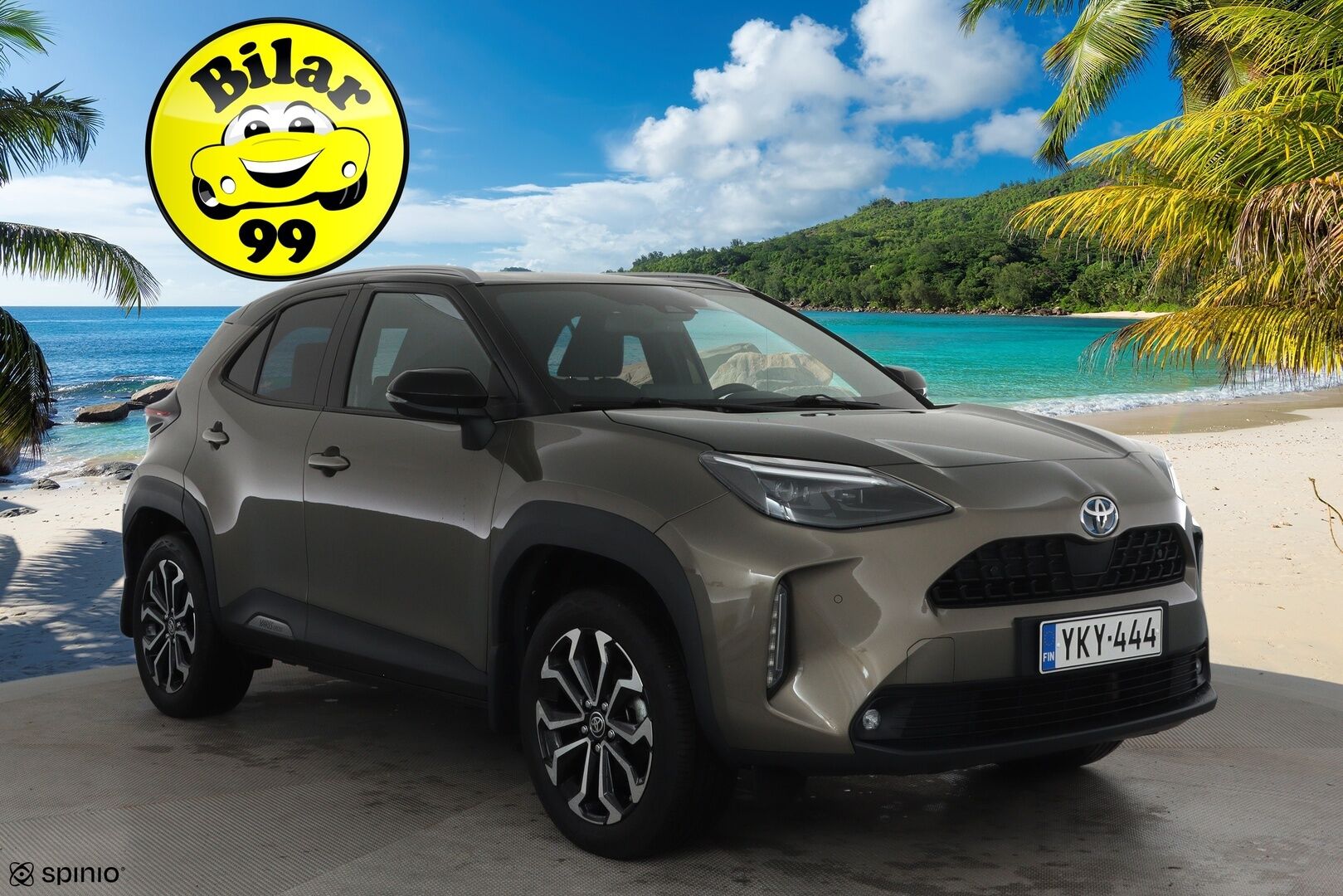 Toyota Yaris Cross 2022 1,5 Hybrid AWD-i Intense *ACC / P.kamera / Navi / LED / KeylessGo / Apple&Android* - Suomi-auto / Kahdet renkaat aluvanteilla / Merkkihuollettu
