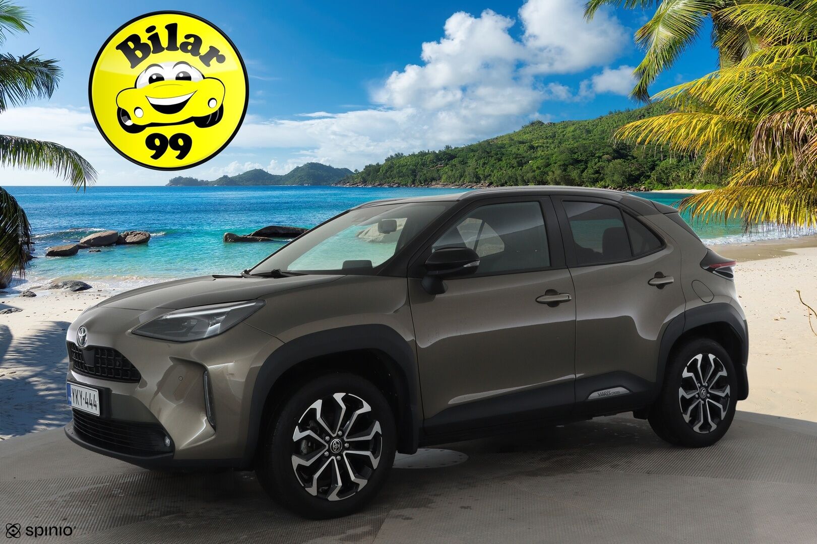 Toyota Yaris Cross 2022 1,5 Hybrid AWD-i Intense *ACC / P.kamera / Navi / LED / KeylessGo / Apple&Android* - Suomi-auto / Kahdet renkaat aluvanteilla / Merkkihuollettu