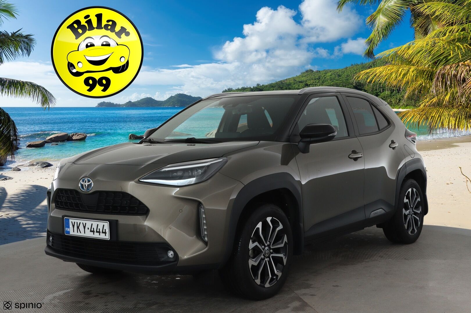 Toyota Yaris Cross 2022 1,5 Hybrid AWD-i Intense *ACC / P.kamera / Navi / LED / KeylessGo / Apple&Android* - Suomi-auto / Kahdet renkaat aluvanteilla / Merkkihuollettu