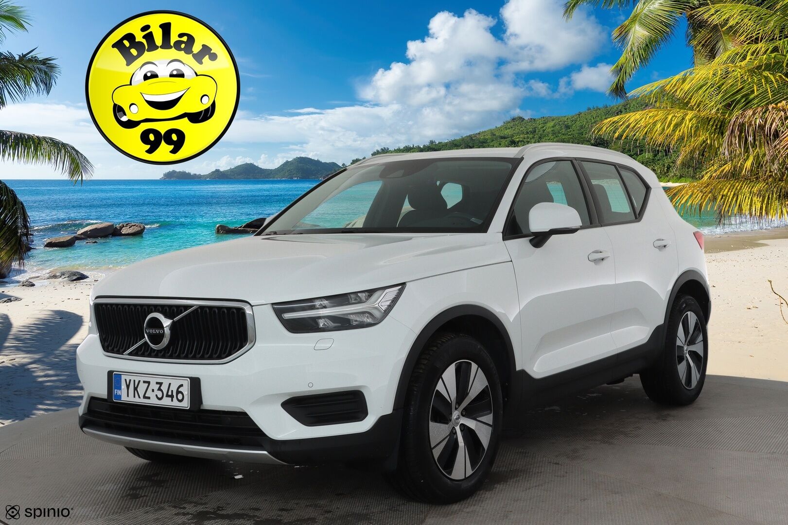 Volvo XC40 2022 T2 Business Edition aut *ACC / Webasto / P.kamera / LED / Navi / KeylessGo / Sähköluukku* - Suomi-auto / Kahdet renkaat aluvanteilla / Merkkihuollettu