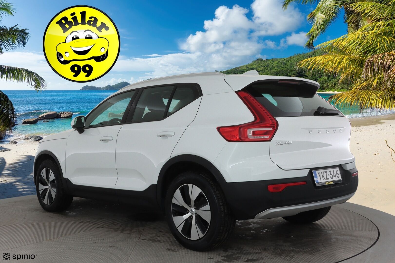 Volvo XC40 2022 T2 Business Edition aut *ACC / Webasto / P.kamera / LED / Navi / KeylessGo / Sähköluukku* - Suomi-auto / Kahdet renkaat aluvanteilla / Merkkihuollettu