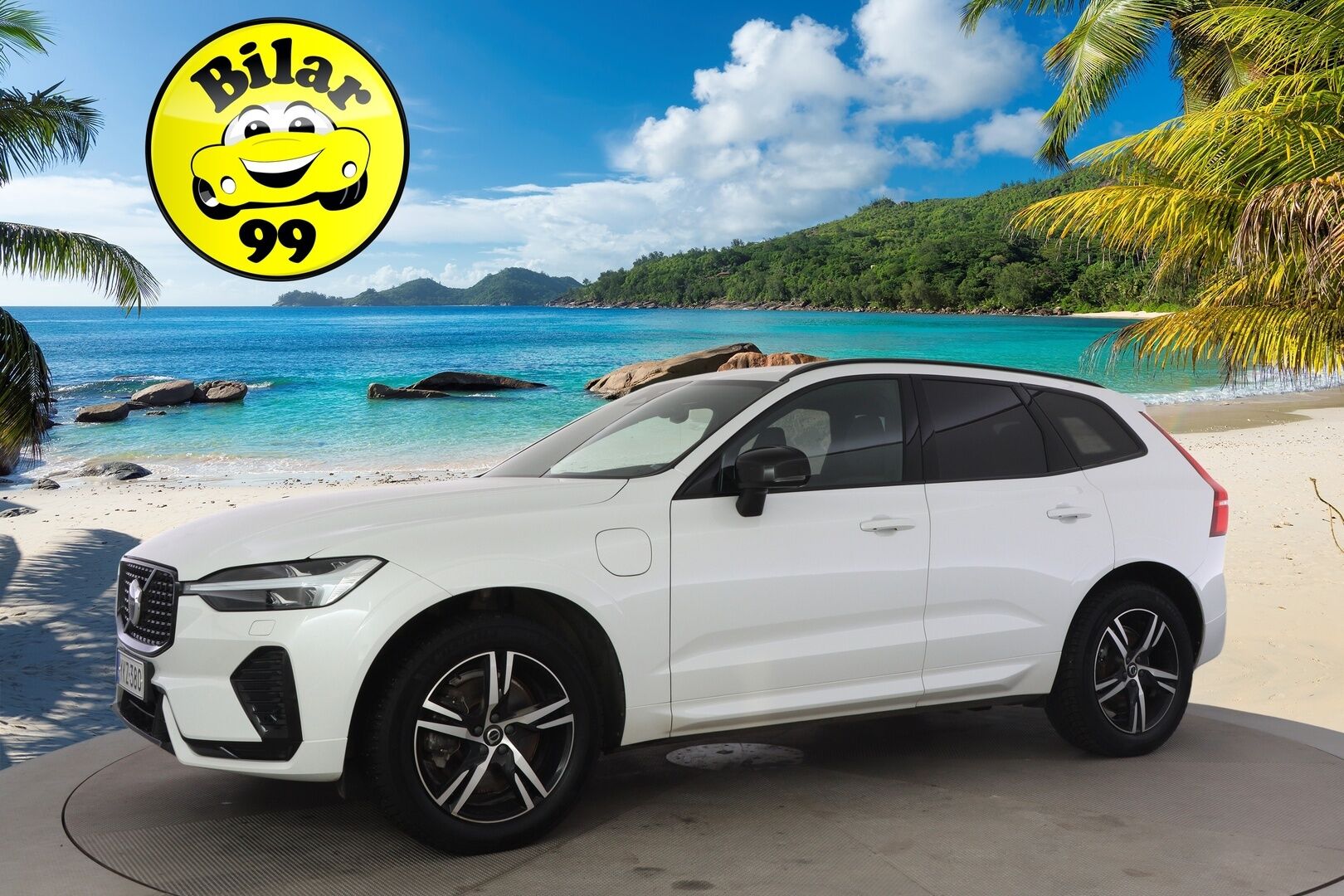 Volvo XC60 2022 T8 AWD Long Range High Performance R-Design Edition aut *Suomi-auto / ACC / Pilot Assist / Panorama / P.kamera / H&K-äänentoisto / VOC / Vetokoukku* - *2x Renkaat & Vanteet / Merkkiliikkeen huoltohistoria / 2x Latauskaapelit / Erad-öljyt vaihdettu*