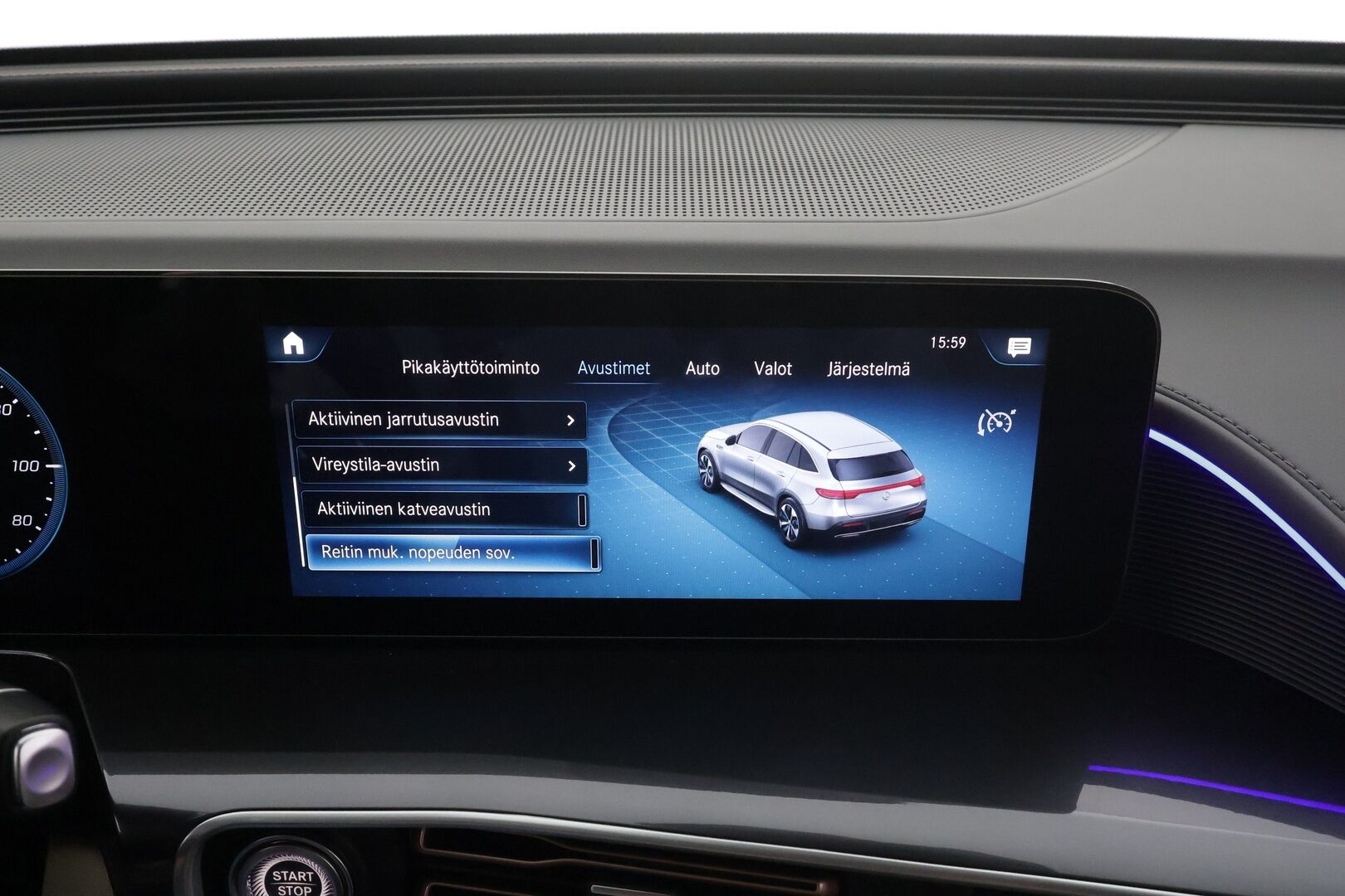 Mercedes-Benz EQC 2022 400 4MATIC Business AMG * Distronic+ / Multibeam-LED / Koukku / Lisälämmitin / Osasähköt / SporttiNahat * - Suomi-auto / Kahdet Renkaat