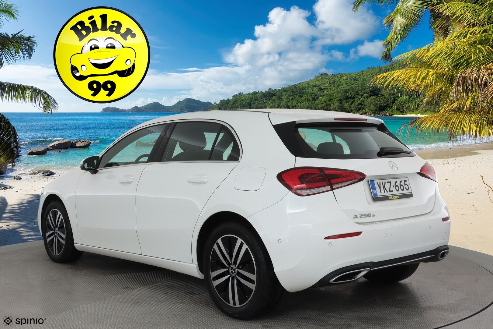 Mercedes-Benz A 2022 250 e A Business Edition **Distronic+ / Widescreen / LED / Navi / Puolinahat / P.kamera** - 1.Om Suomi-auto / Kahdet renkaat aluvanteilla
