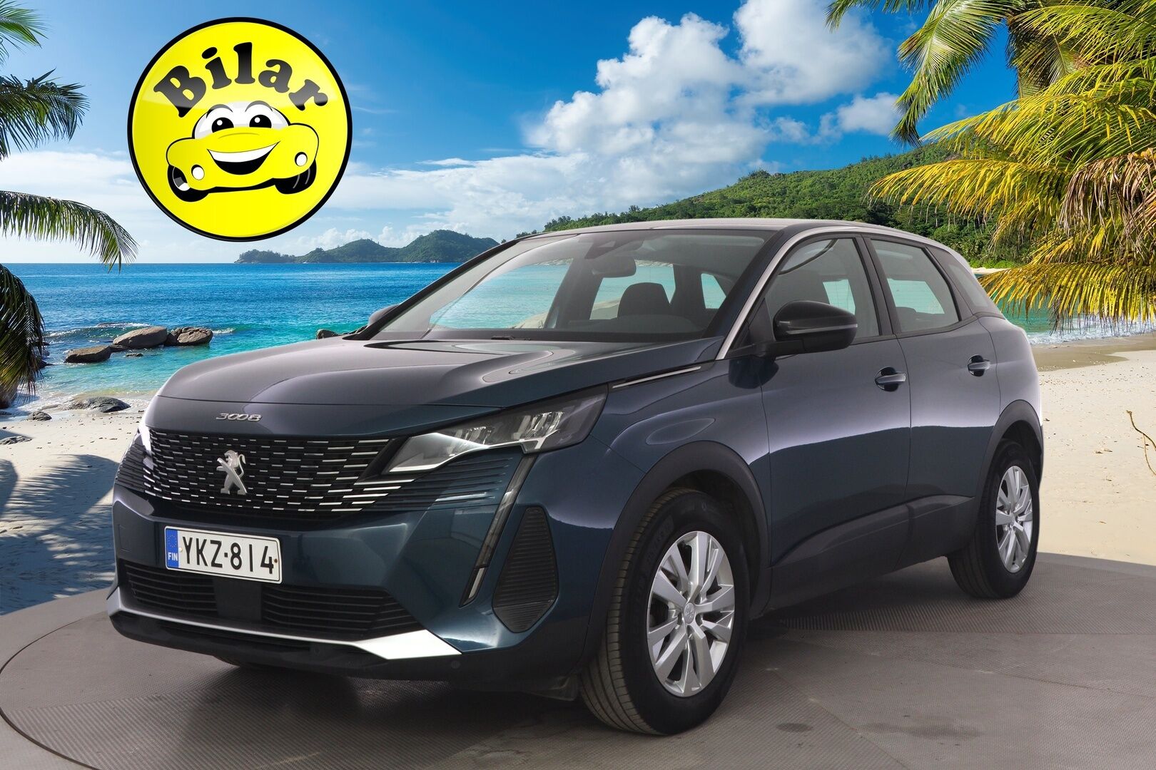 Peugeot 3008 2022 Active Pack PureTech 130 EAT8-automaatti - Facelift | LED | Hihna tehty 2/2026 | Vakkari | APP-Connect 