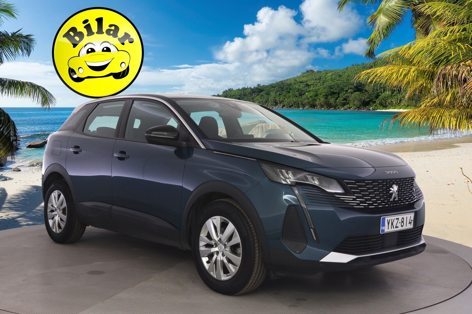 Peugeot 3008 2022 Active Pack PureTech 130 EAT8-automaatti - Facelift | LED | Hihna tehty 2/2026 | Vakkari | APP-Connect 