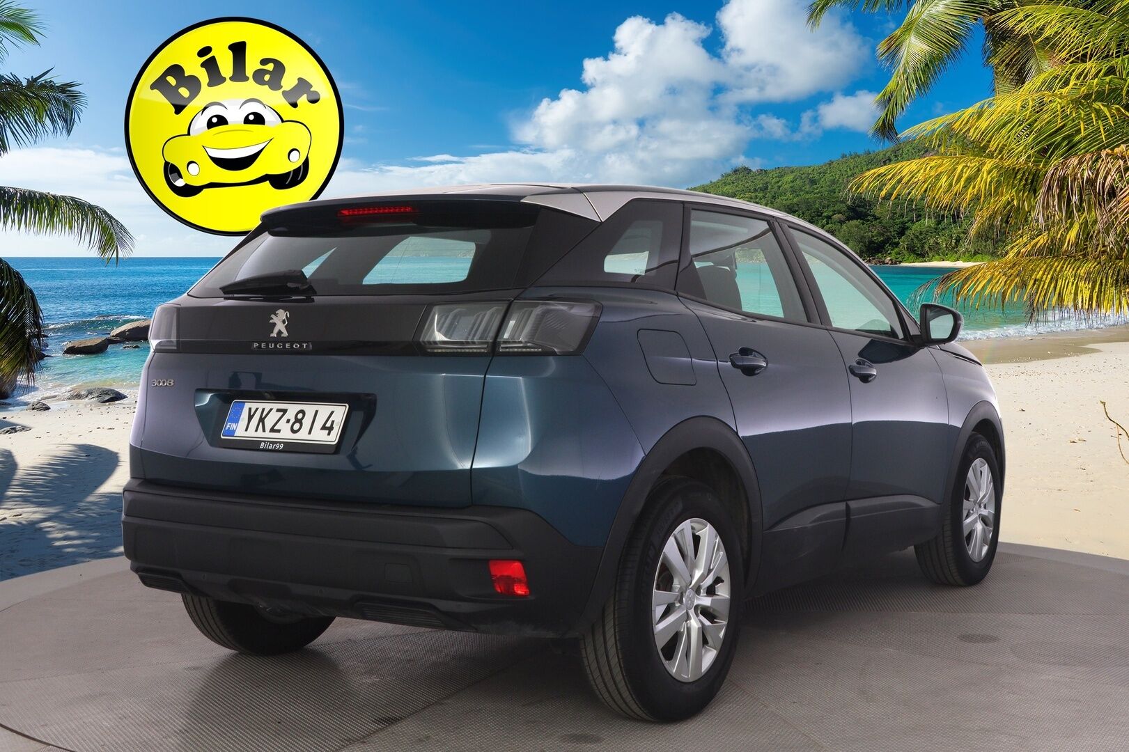 Peugeot 3008 2022 Active Pack PureTech 130 EAT8-automaatti - Facelift | LED | Hihna tehty 2/2026 | Vakkari | APP-Connect 