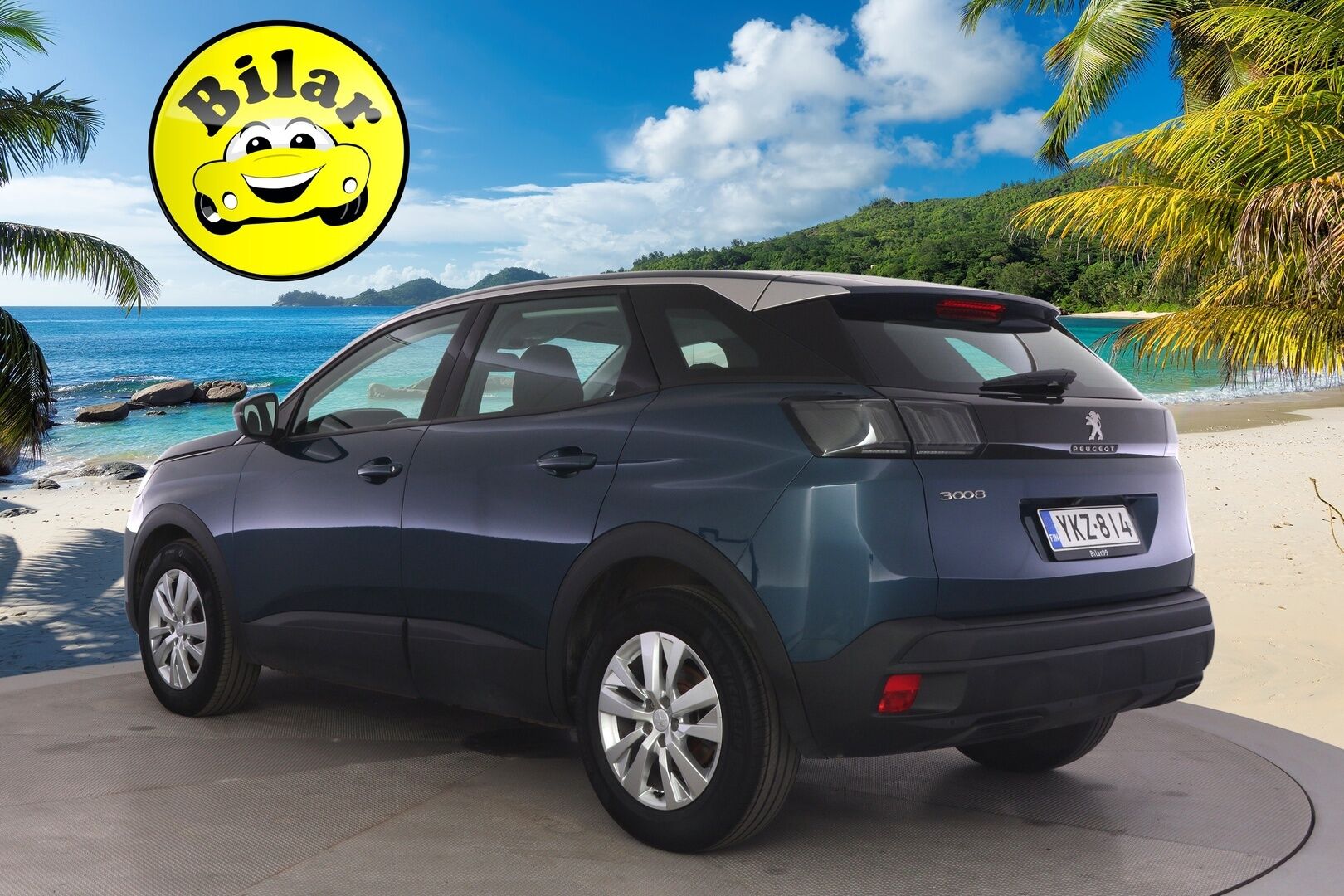 Peugeot 3008 2022 Active Pack PureTech 130 EAT8-automaatti - Facelift | LED | Hihna tehty 2/2026 | Vakkari | APP-Connect 