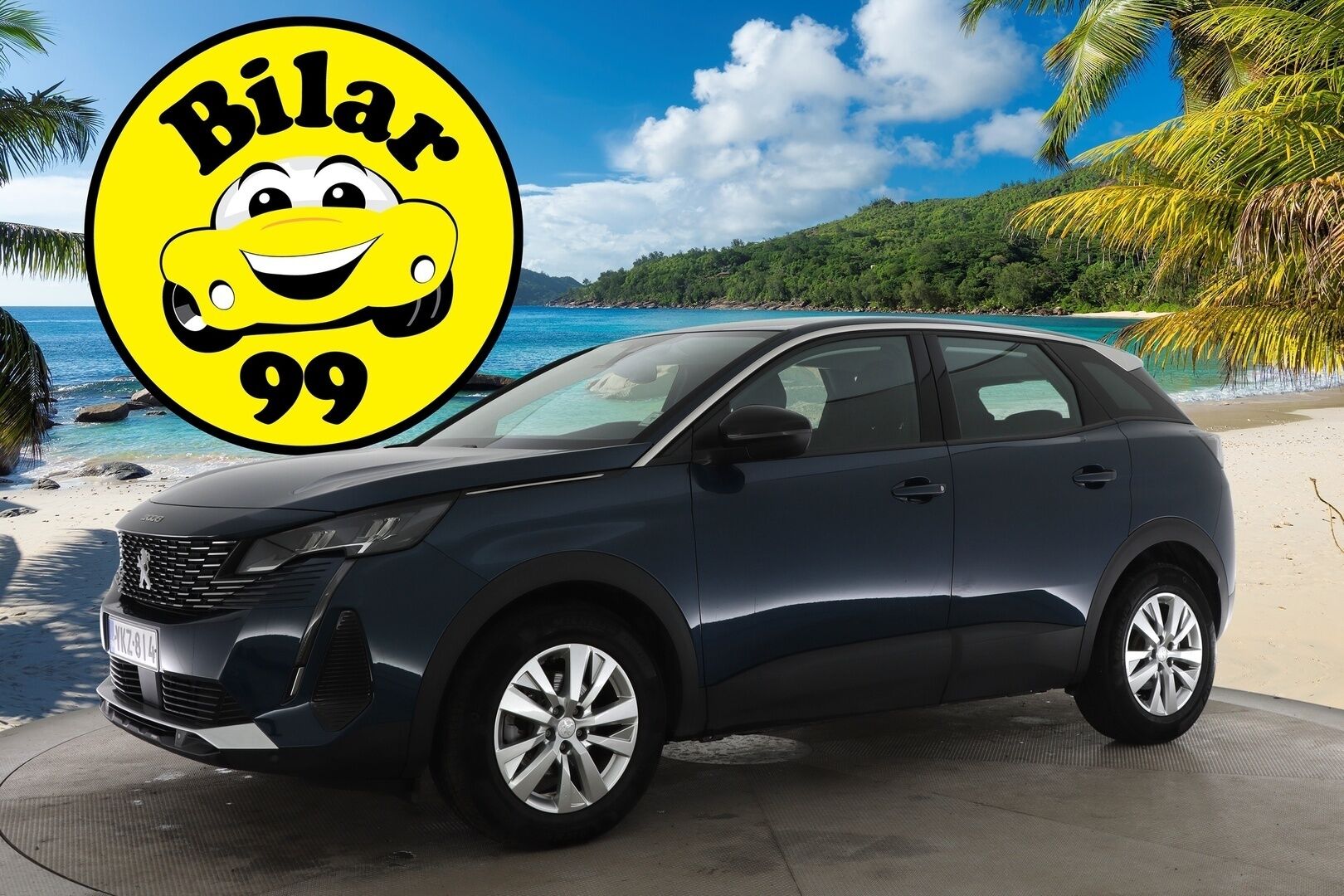 Peugeot 3008 2022 Active Pack PureTech 130 EAT8-automaatti - Facelift | LED | Hihna tehty 2/2026 | Vakkari | APP-Connect 
