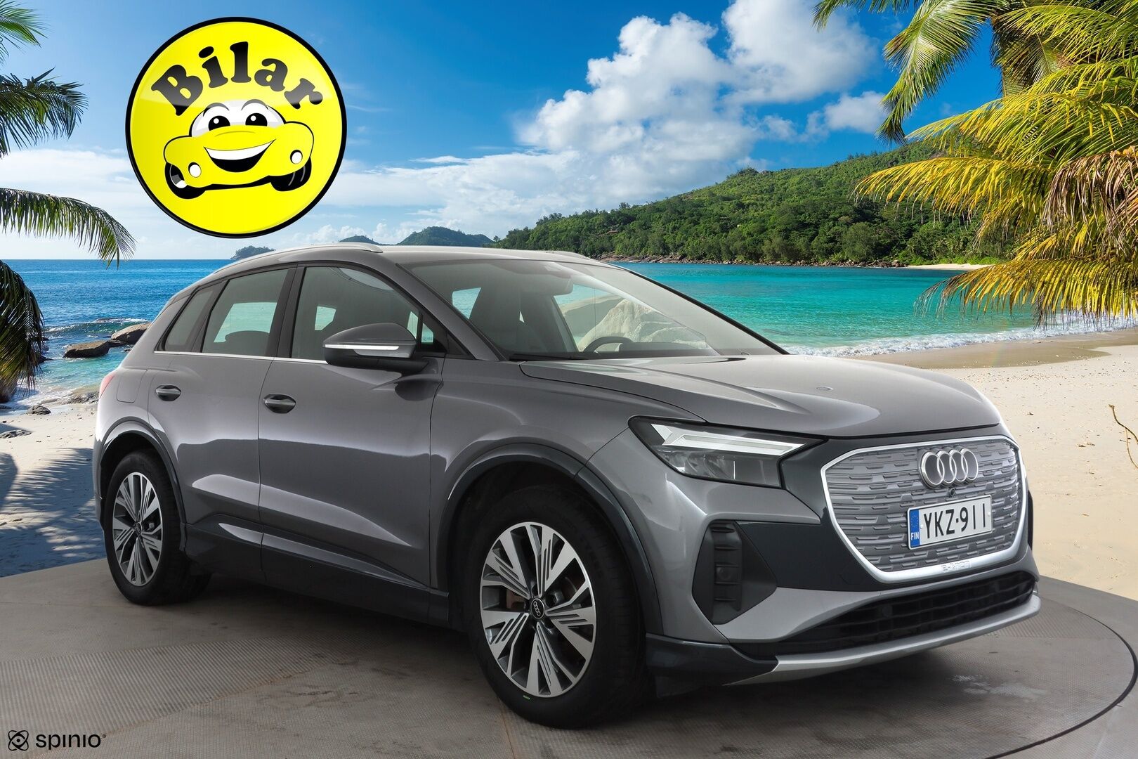 Audi Q4 e-tron 2022 Edition 40 e-tron - | ACC | ILP | Puolinahat | S-Line sisäpaketti | Sporttipenkit | P.kamera | Navi | Keyless | LED | Merkkihuollot | 1-om suomiauto | 2x renkaat aluin |