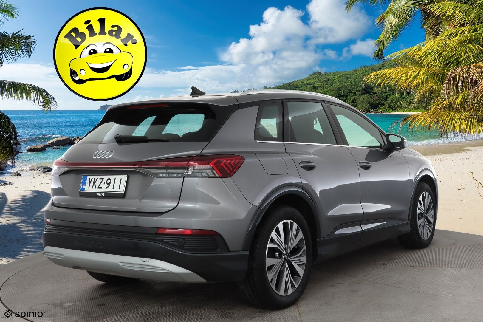 Audi Q4 e-tron 2022 Edition 40 e-tron - | ACC | ILP | Puolinahat | S-Line sisäpaketti | Sporttipenkit | P.kamera | Navi | Keyless | LED | Merkkihuollot | 1-om suomiauto | 2x renkaat aluin |
