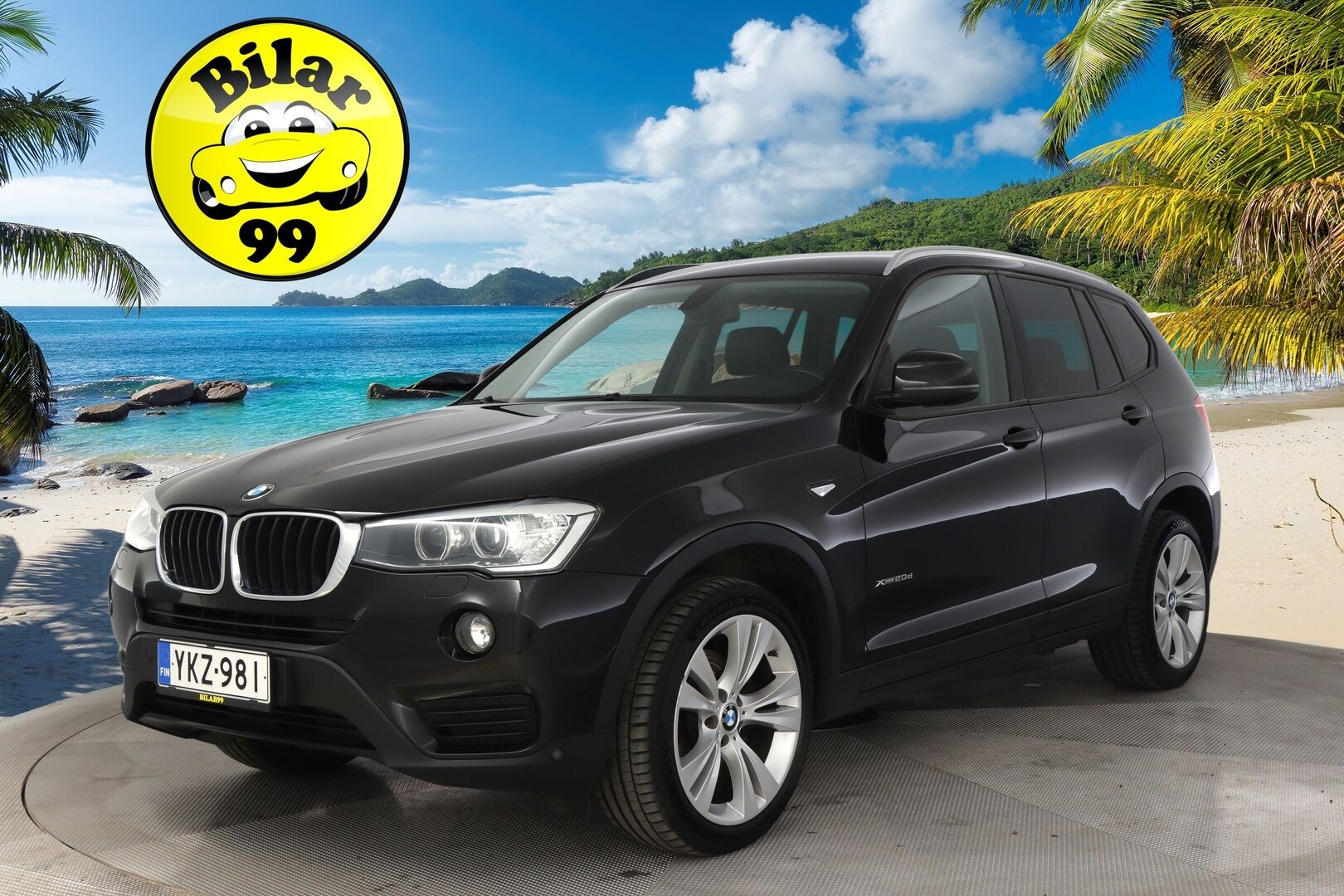 BMW X3 2016 F25 xDrive20d A Business *Harman Kardon / Prof Navi / M-sport ratti* - *Juuri tullut / siisti / täydellinen merkkihuoltohistoria*