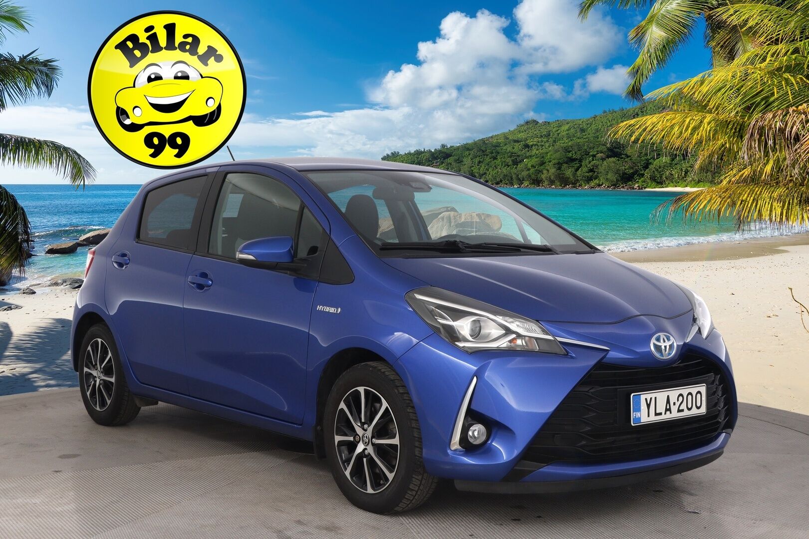 Toyota Yaris 2019 1,5 Hybrid Active 5ov *Kamera / Vakkari / Lohko+sisäpistoke / Navi / Suomiauto* - 2x Toyota alut / Merkkihuollettu / 2-omisteinen / Erikoisväri - HULLUT AVAJAISHULINAT KORKOTARJOUS 3,29 %