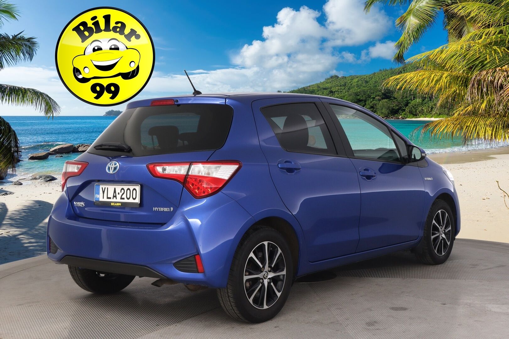 Toyota Yaris 2019 1,5 Hybrid Active 5ov *Kamera / Vakkari / Lohko+sisäpistoke / Navi / Suomiauto* - 2x Toyota alut / Merkkihuollettu / 2-omisteinen / Erikoisväri - HULLUT AVAJAISHULINAT KORKOTARJOUS 3,29 %