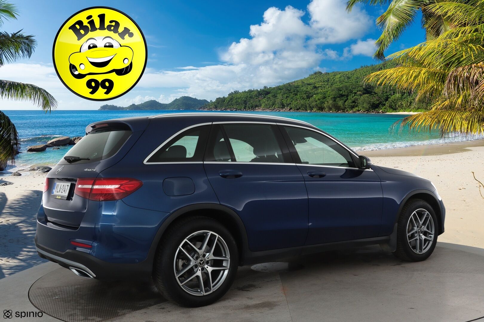 Mercedes-Benz GLC 2020 250 d 4Matic A Suomi Edition AMG **Adapt.vakkari / Webasto / ILS LED / P.kamera / Koukku / Nahka-Alcantara** - 3,99 % KORKOTARJOUS TÄHÄN AUTOON - 1.om Suomi-auto / Kahdet renkaat aluvanteilla