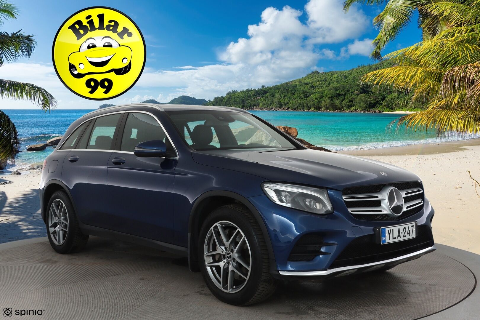 Mercedes-Benz GLC 2020 250 d 4Matic A Suomi Edition AMG **Adapt.vakkari / Webasto / ILS LED / P.kamera / Koukku / Nahka-Alcantara** - 3,99 % KORKOTARJOUS TÄHÄN AUTOON - 1.om Suomi-auto / Kahdet renkaat aluvanteilla